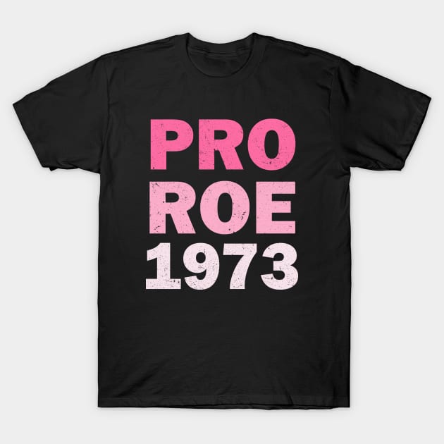 Pro Roe 1973 T-Shirt by valentinahramov